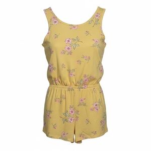 The Children's Place Yellow Floral Sleeveless Set